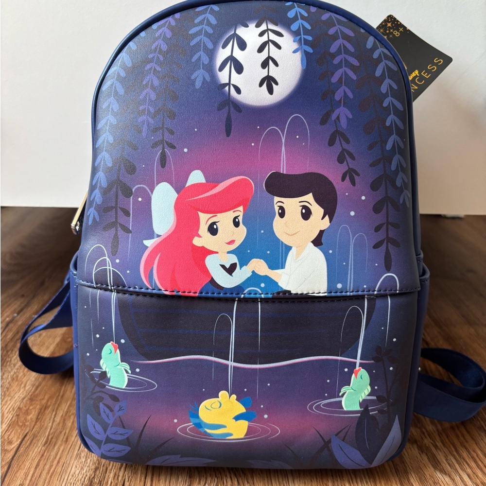 Loungefly Blue and Purple Backpack